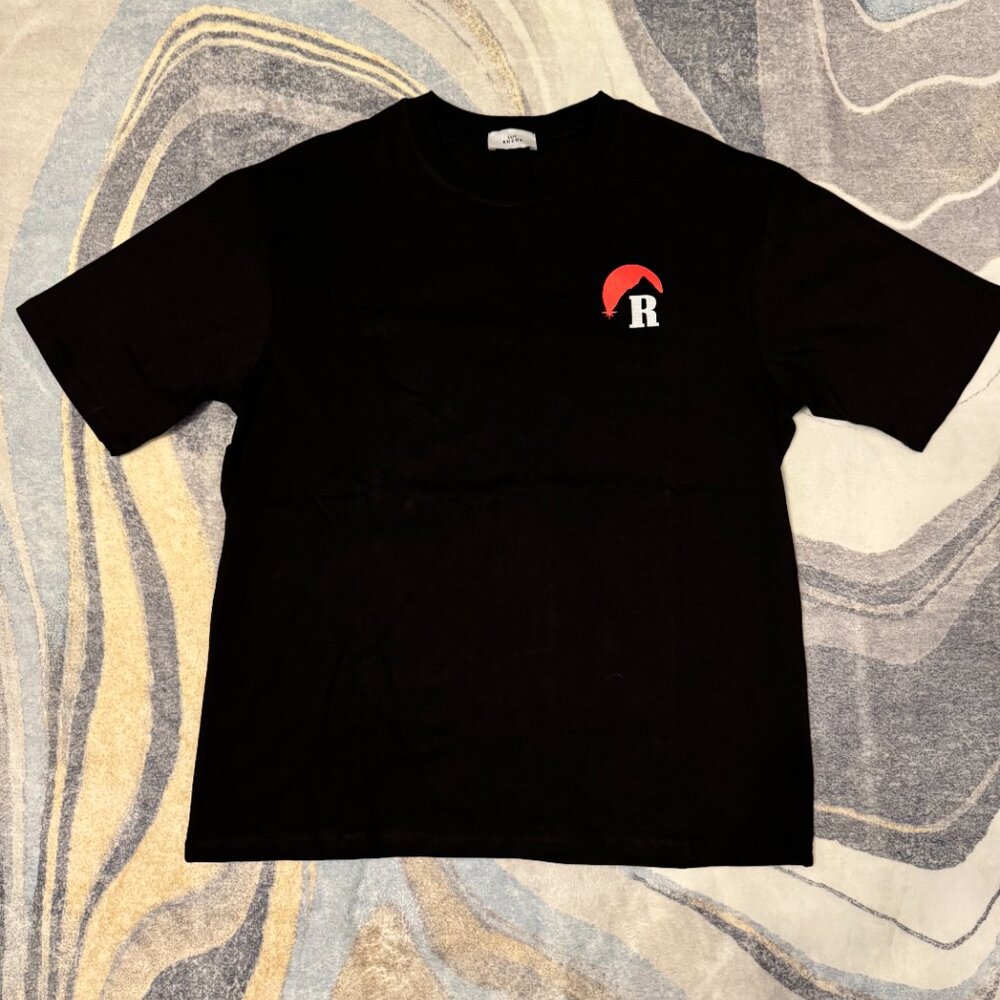 Rhude Moonlight Black/Red T-Shirt Men’s Size Large